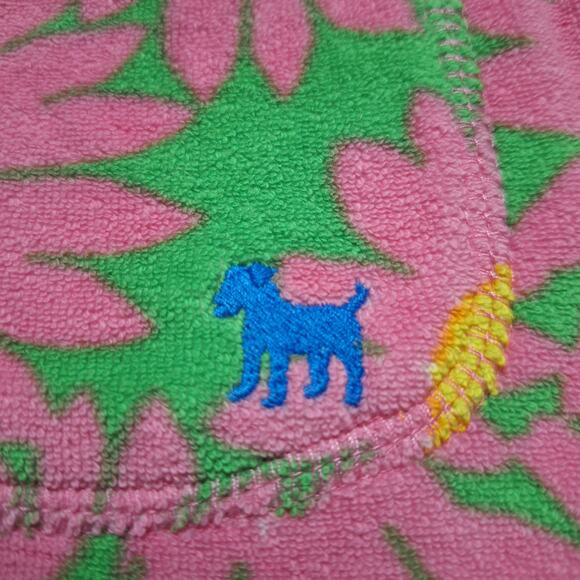 Mini Boden daisy floral print towelling shorts - Picture 7 of 11